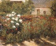 John Leslie Breck Garden at Giverny oil painting artist
